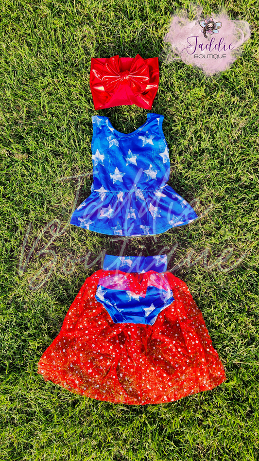 Blue Stars Tutu