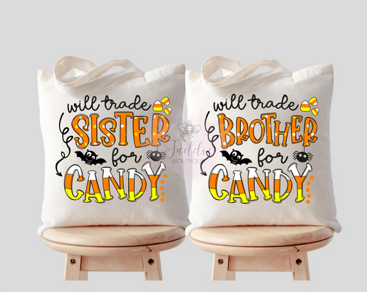 Will Trade Brother for Candy Treat Bag