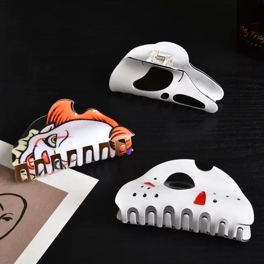 Horror Hair Claw Clips