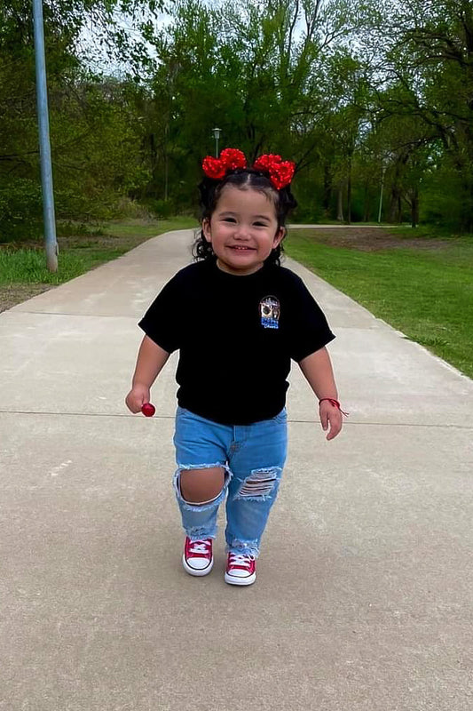 Red Velvet Sequin Bow