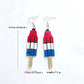Patriotic Popsicle Earrings